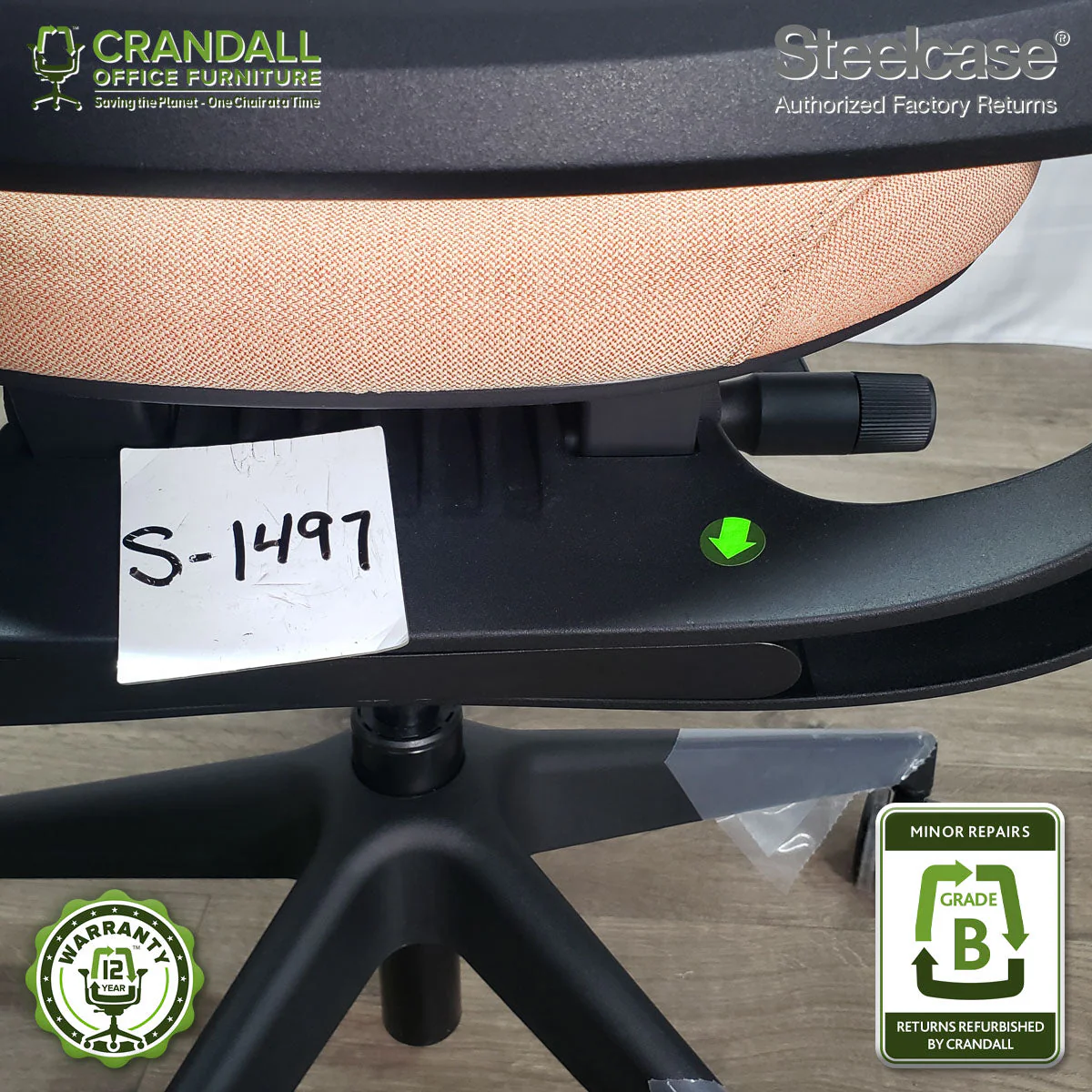 S-1497 - Steelcase Series 1  - Grade B - Image 3