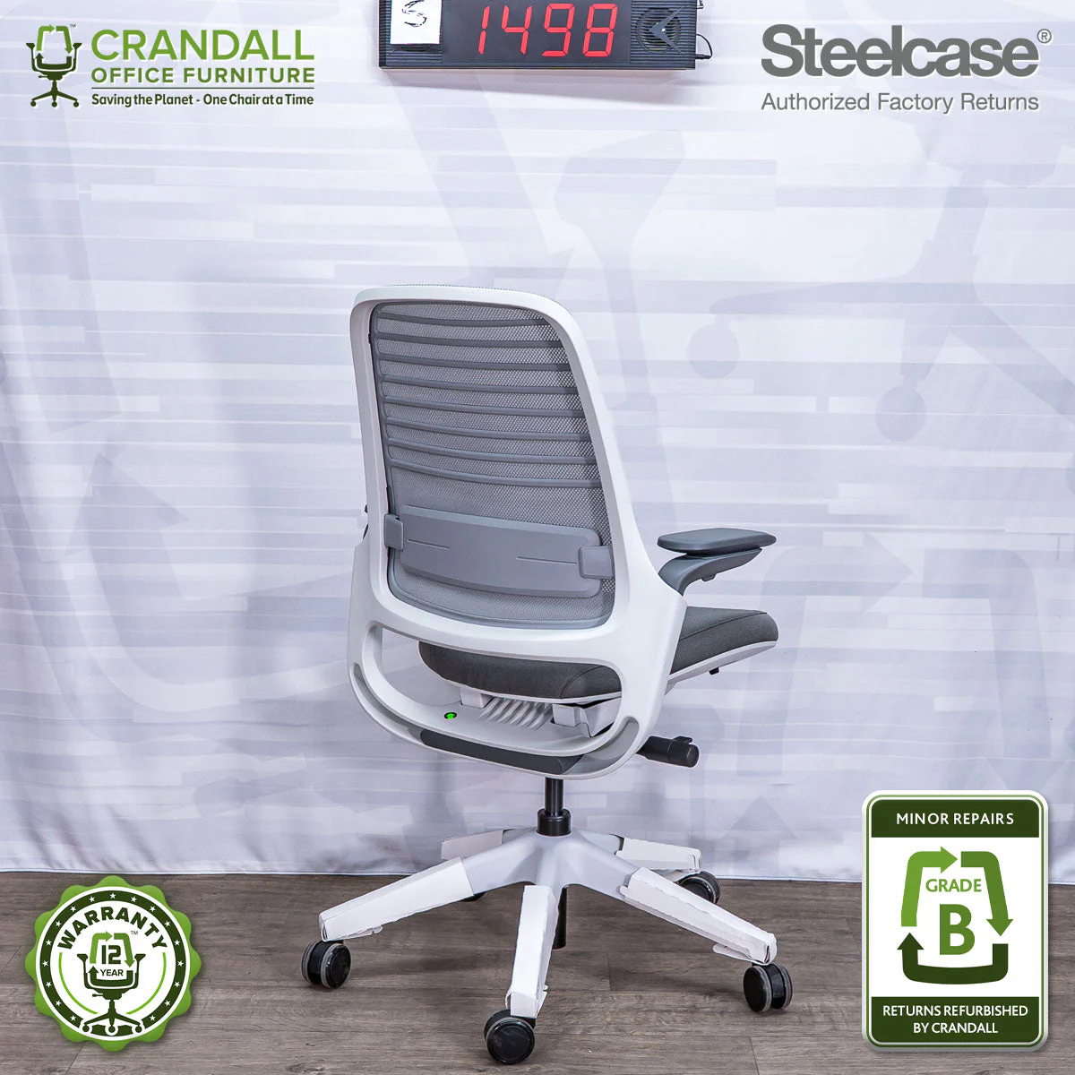 S-1498 - Steelcase Series 1 - Grade B - Image 2