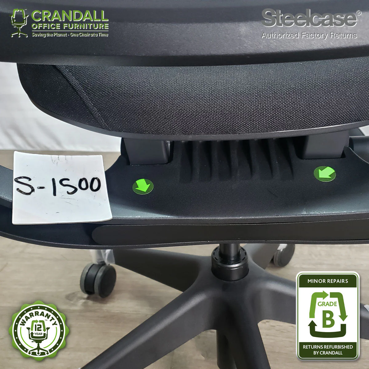 S-1500 - Steelcase Series 1  - Grade B - Image 3