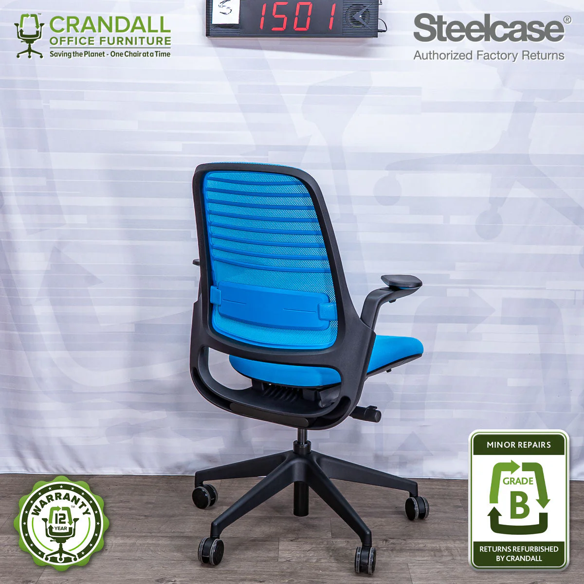 S-1501 - Steelcase Series 1 - Grade B - Image 2