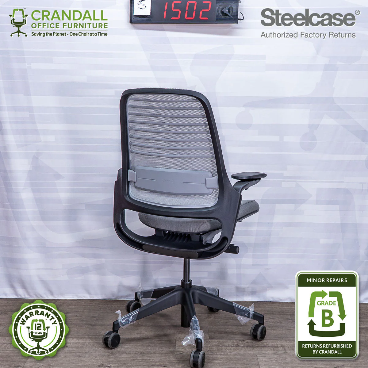 S-1502 - Steelcase Series 1  - Grade B - Image 2