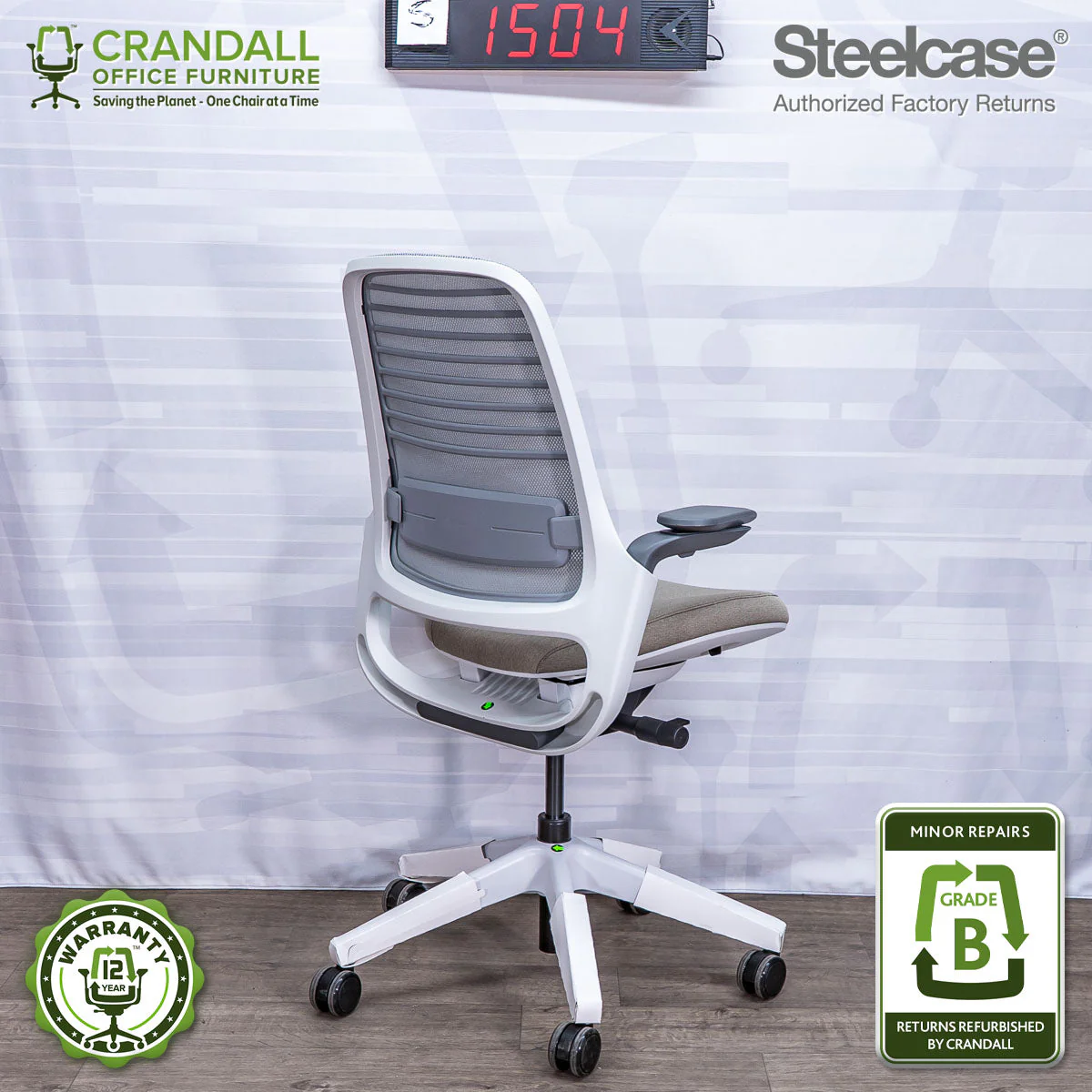S-1504 - Steelcase Series 1  - Grade B - Image 2