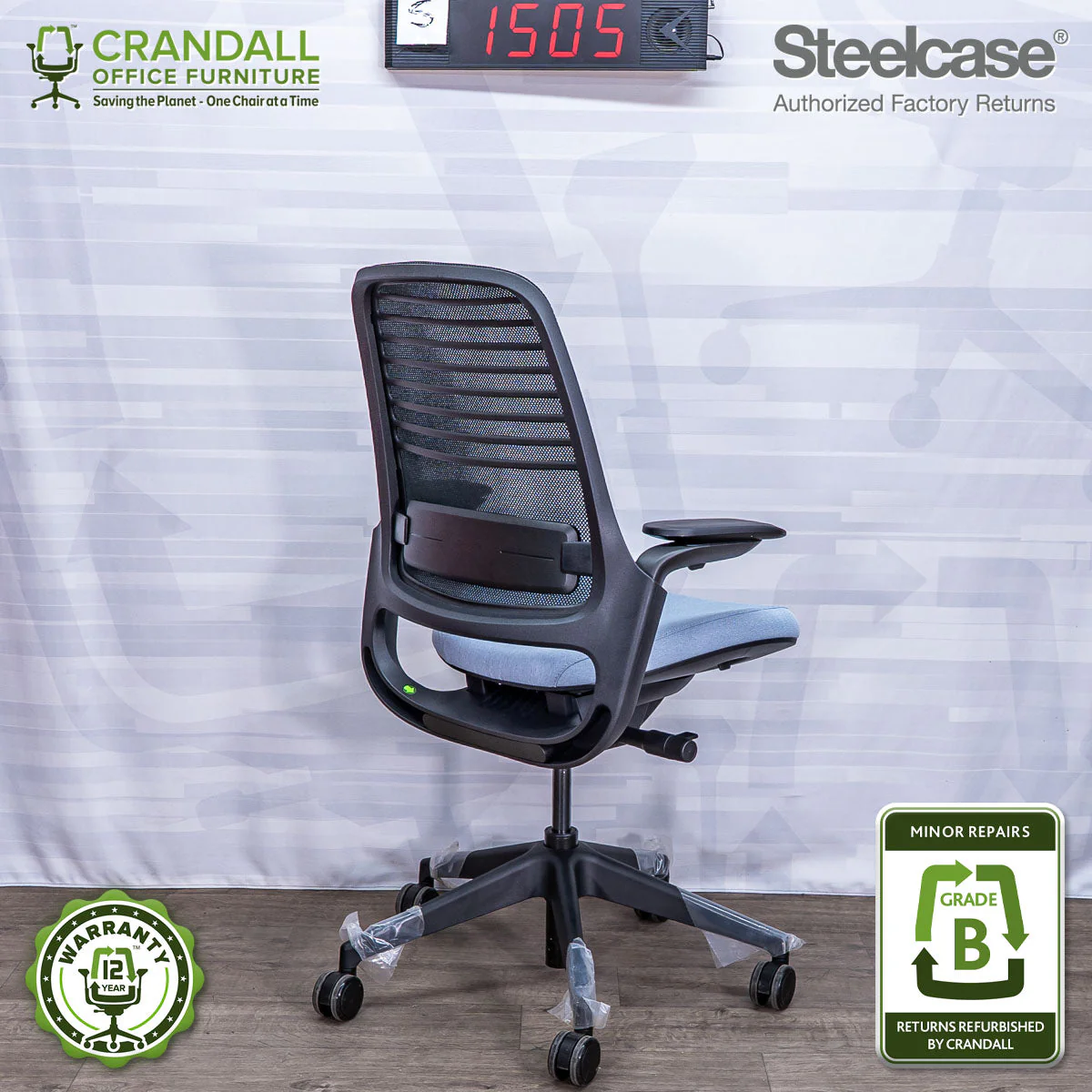 S-1505 - Steelcase Series 1  - Grade B - Image 2
