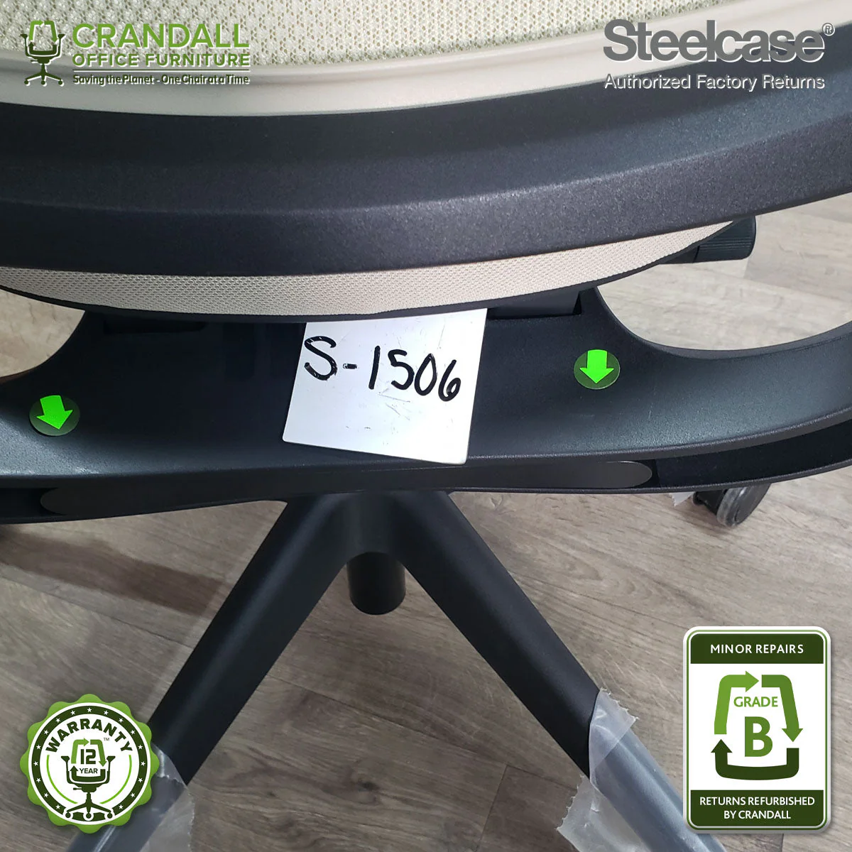 S-1506 - Steelcase Series 1 - Grade B - Image 3
