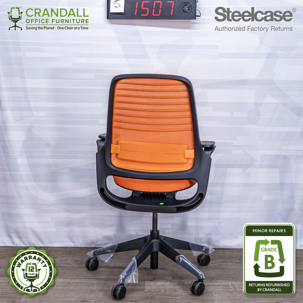 S-1507 - Steelcase Series 1  - Grade B - Image 2