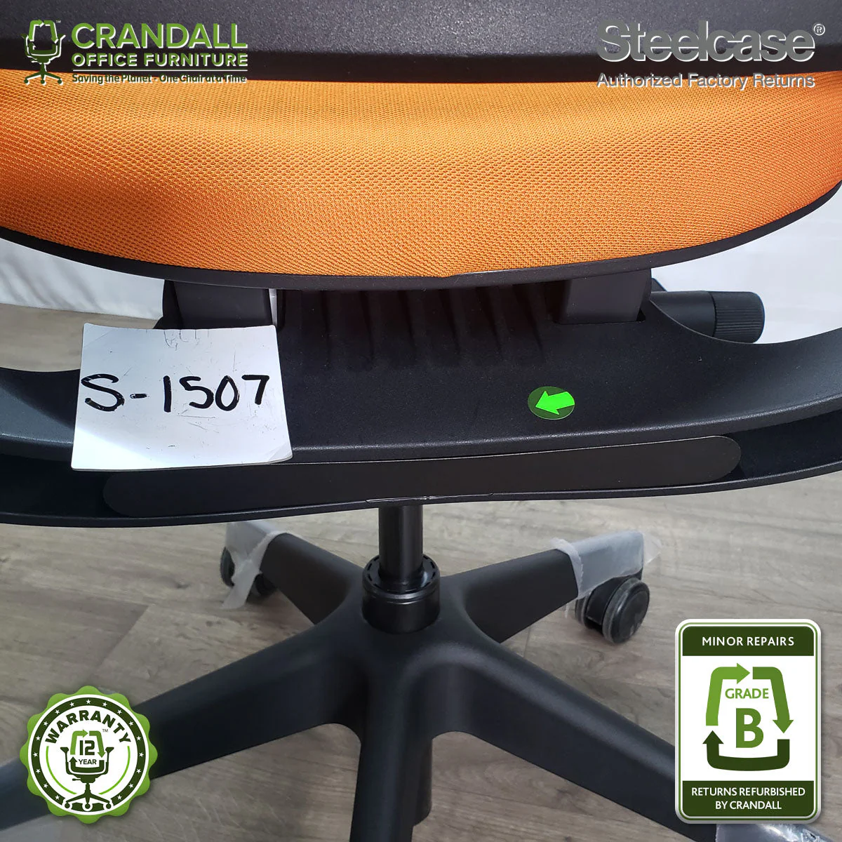 S-1507 - Steelcase Series 1  - Grade B - Image 3