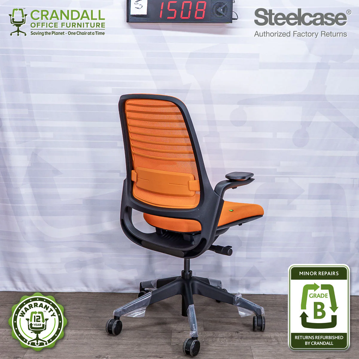 S-1508 - Steelcase Series 1  - Grade B - Image 2
