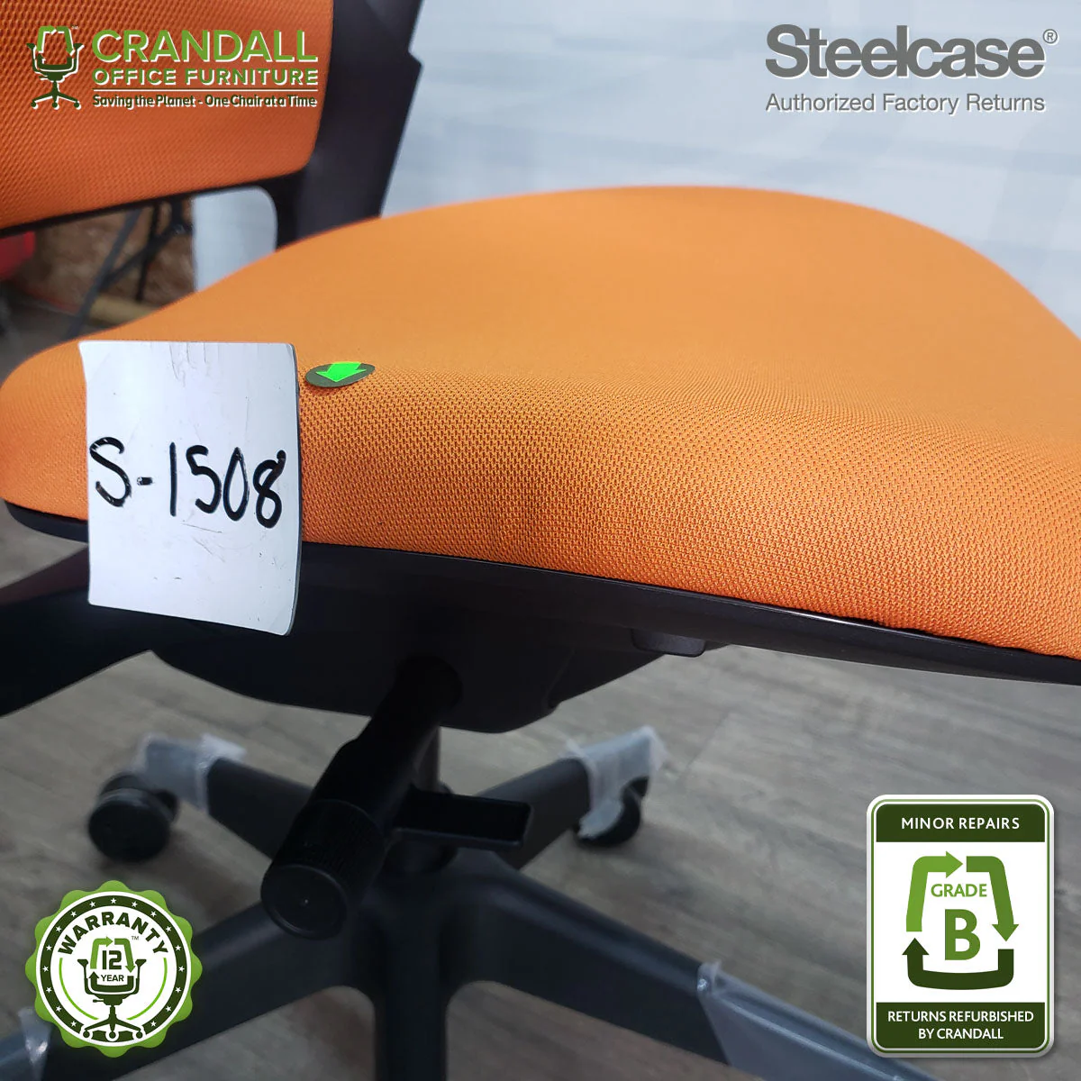 S-1508 - Steelcase Series 1  - Grade B - Image 3