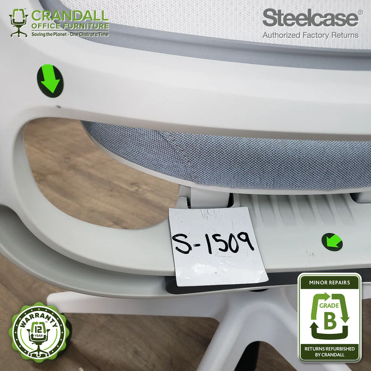 S-1509 - Steelcase Series 1  - Grade B - Image 3