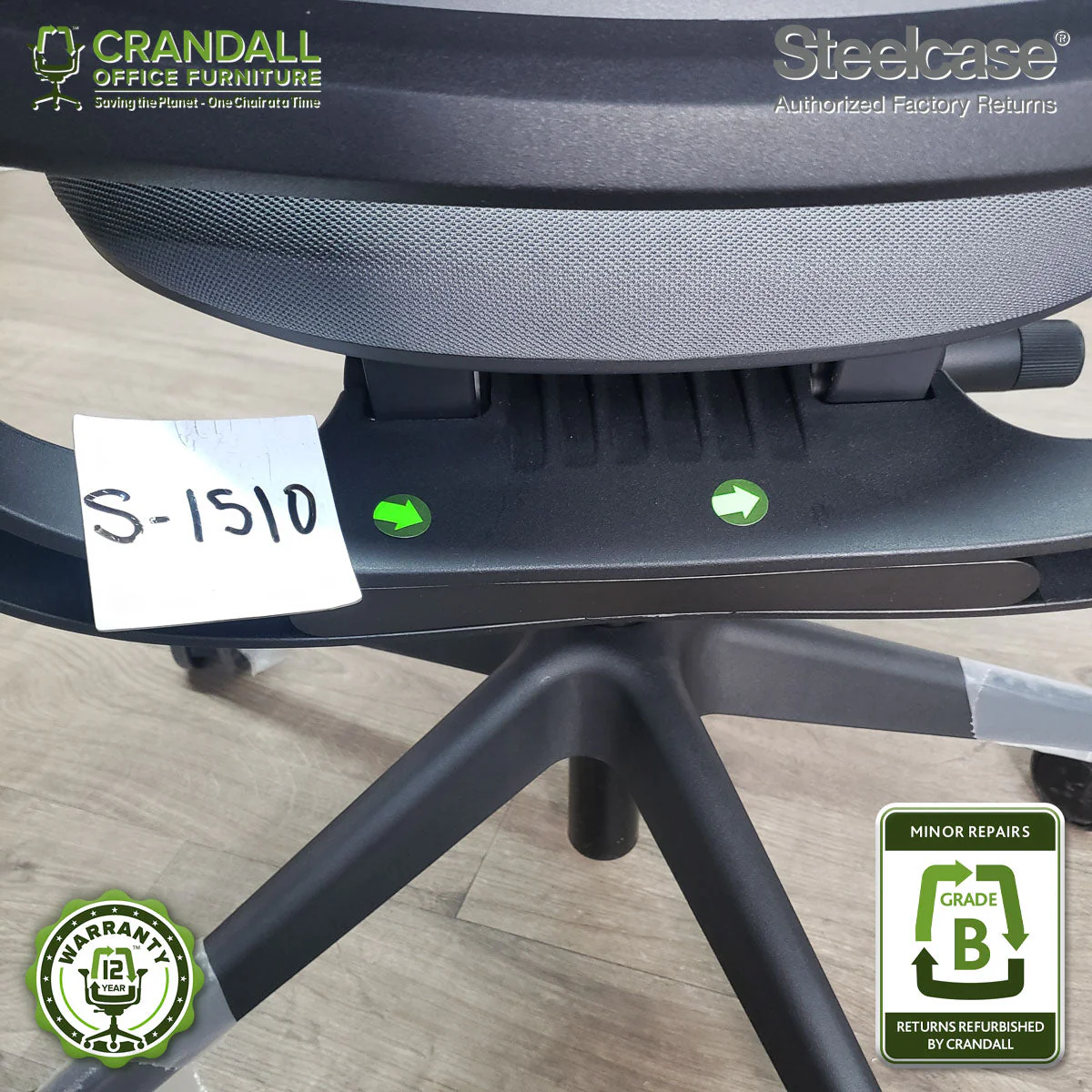 S-1510 - Steelcase Series 1  - Grade B - Image 3