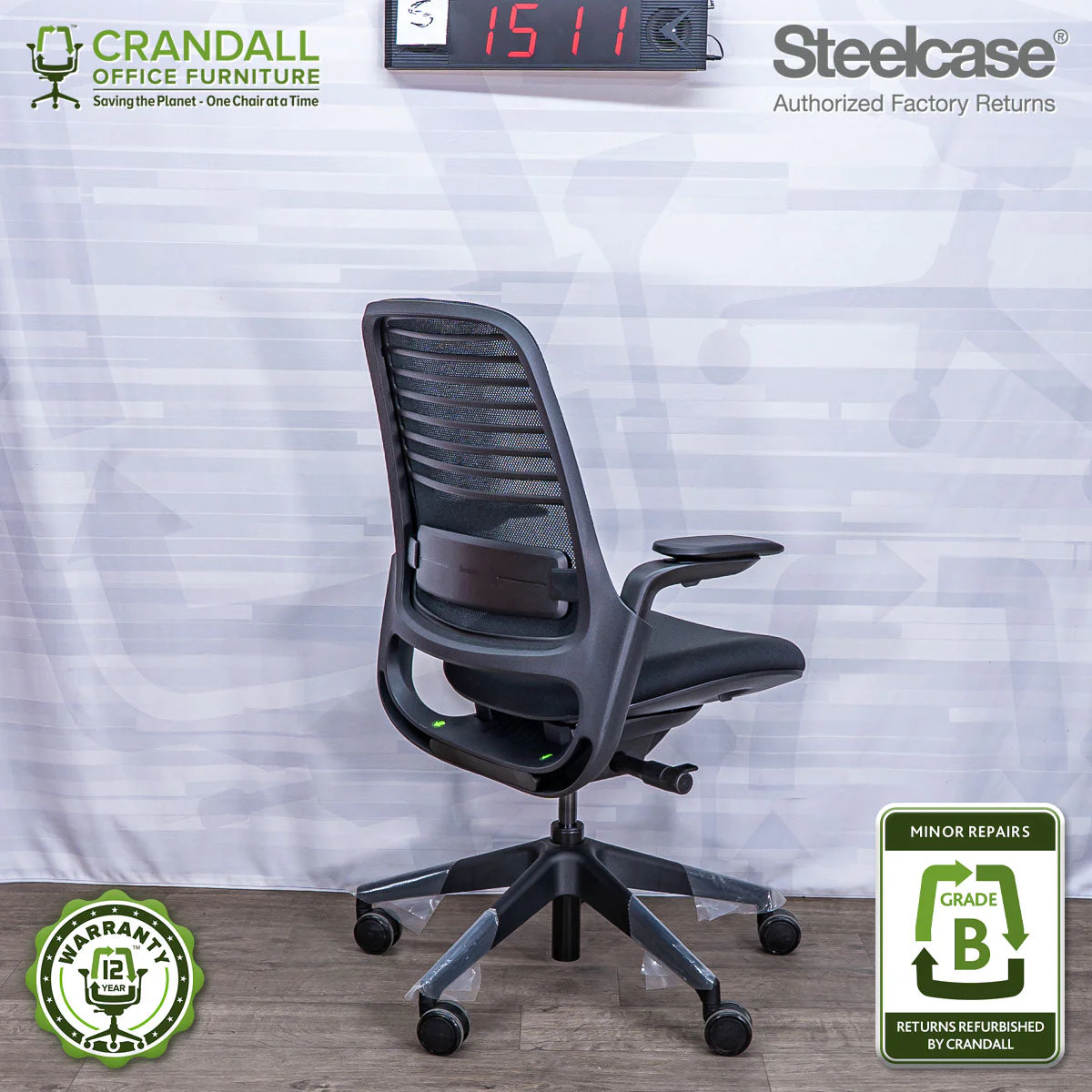 S-1511 - Steelcase Series 1  - Grade B - Image 2