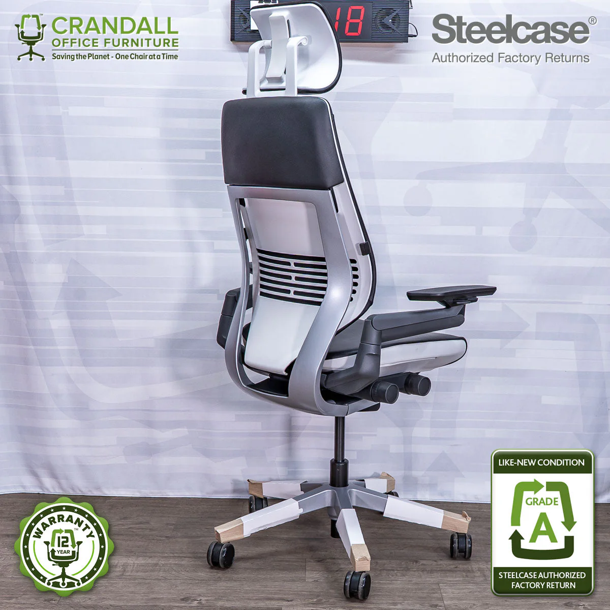 S-1518 - Steelcase Gesture  - Grade A - Image 2