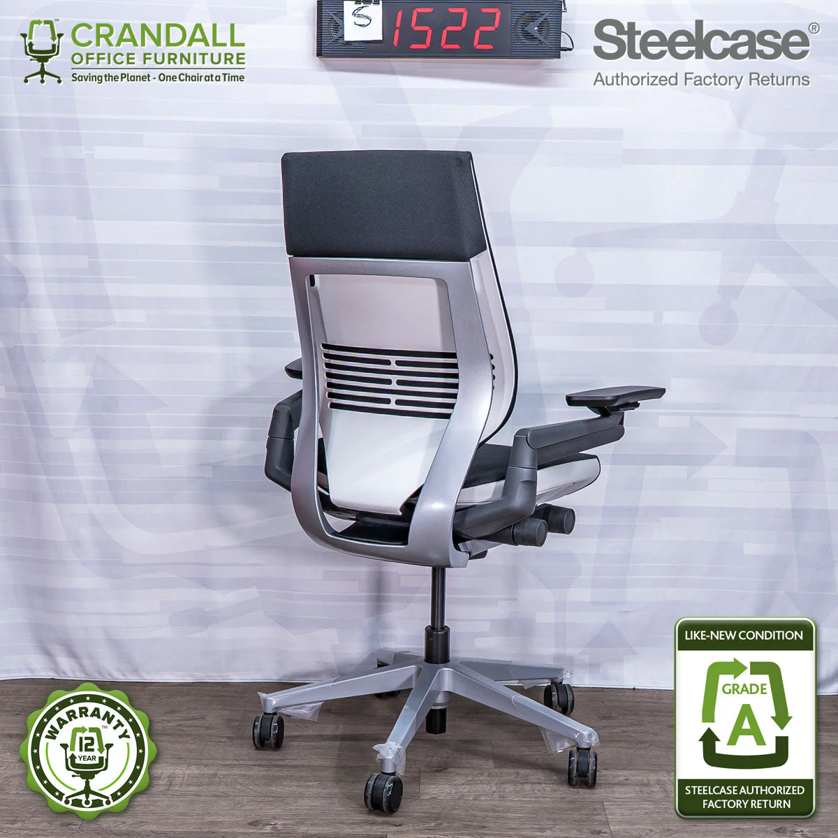 S-1522 - Steelcase Gesture  - Grade A - Image 2