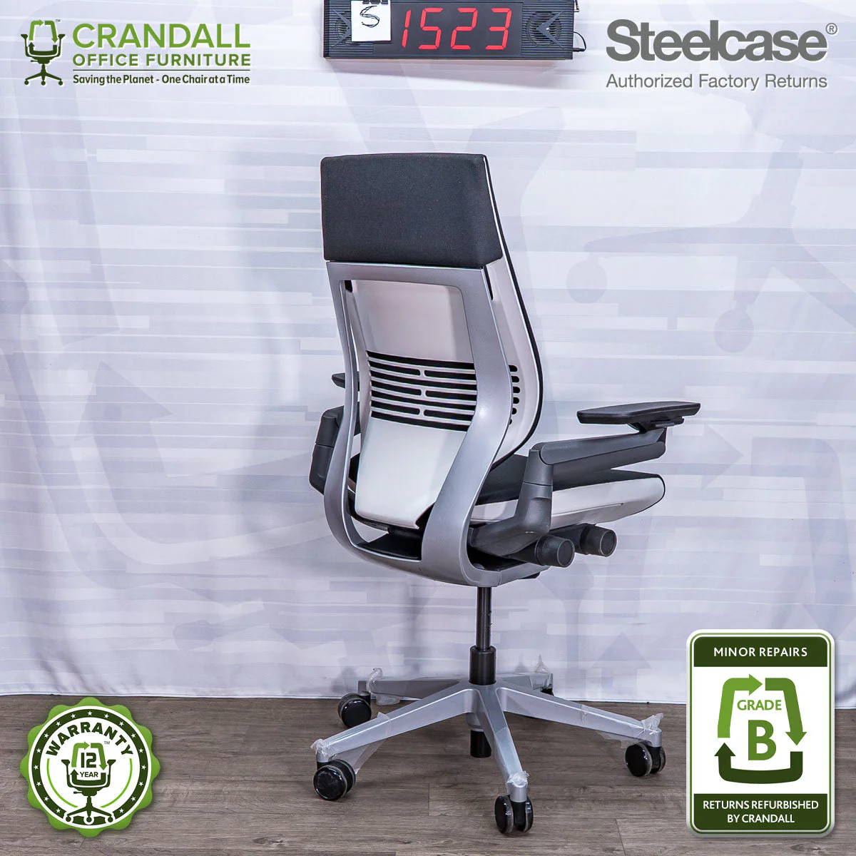 S-1523 - Steelcase Gesture  - Grade B - Image 2
