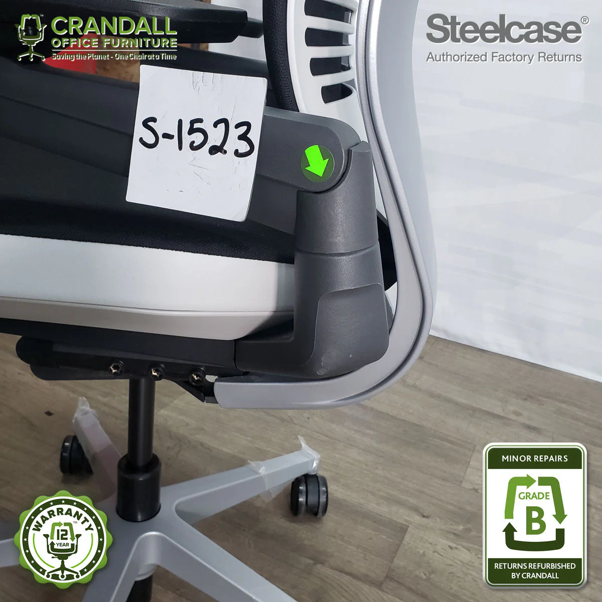 S-1523 - Steelcase Gesture  - Grade B - Image 3