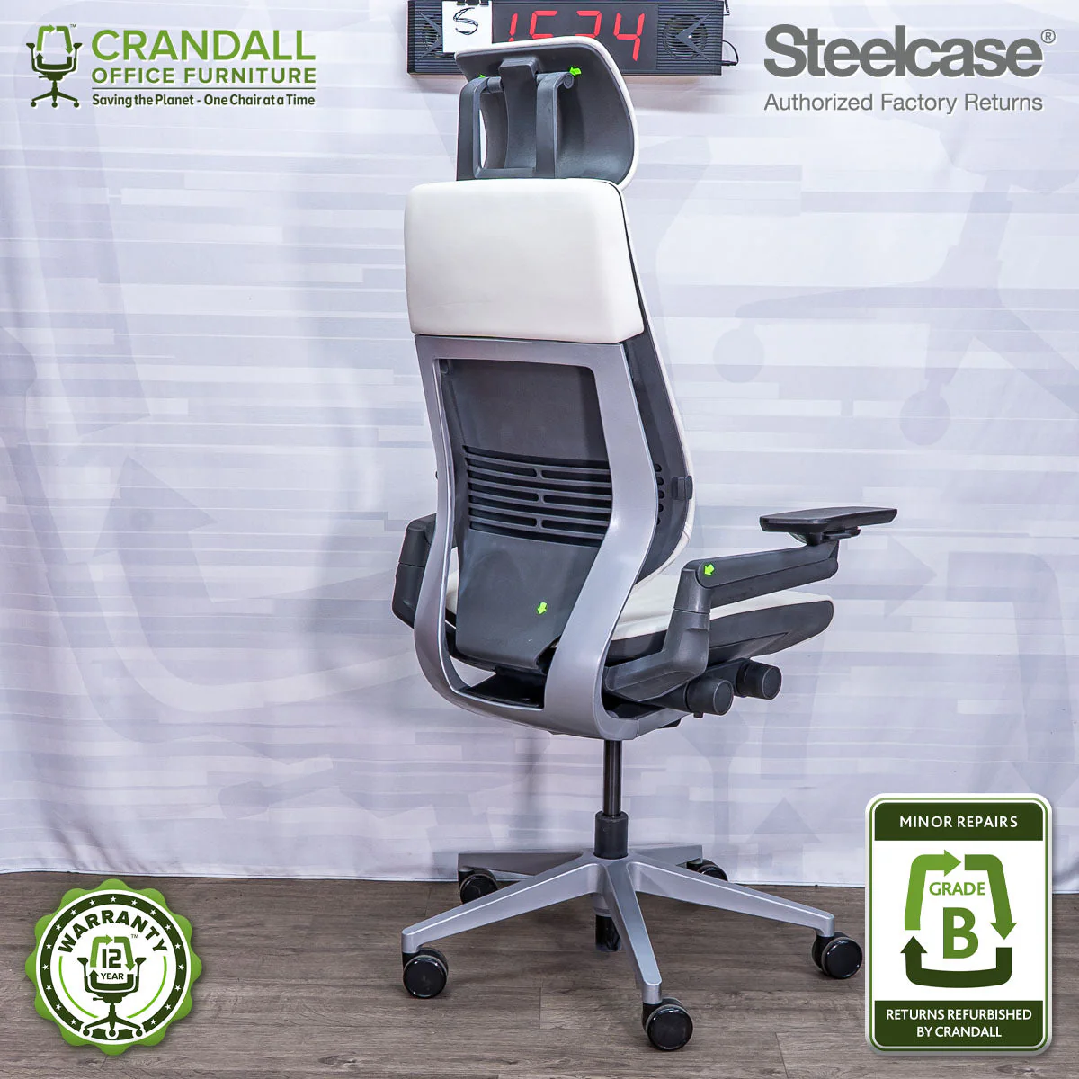 S-1524 - Steelcase Gesture  - Grade B - Image 2