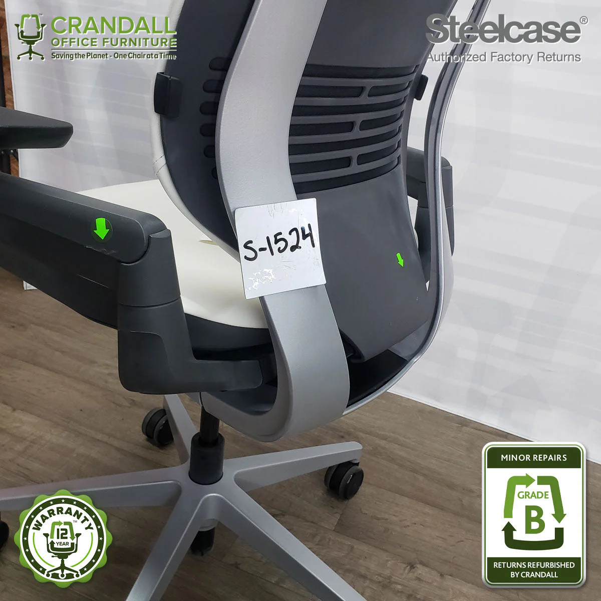 S-1524 - Steelcase Gesture  - Grade B - Image 4