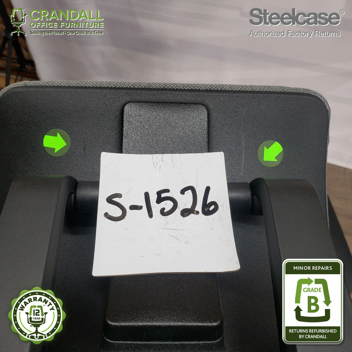 S-1526 - Steelcase Gesture  - Grade B - Image 3