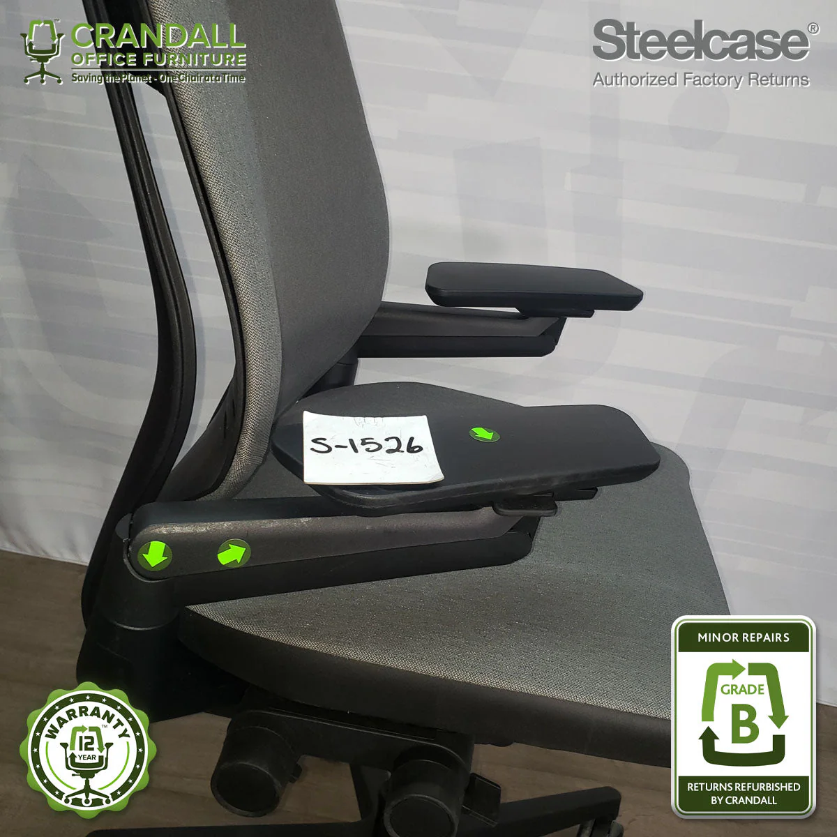 S-1526 - Steelcase Gesture  - Grade B - Image 4