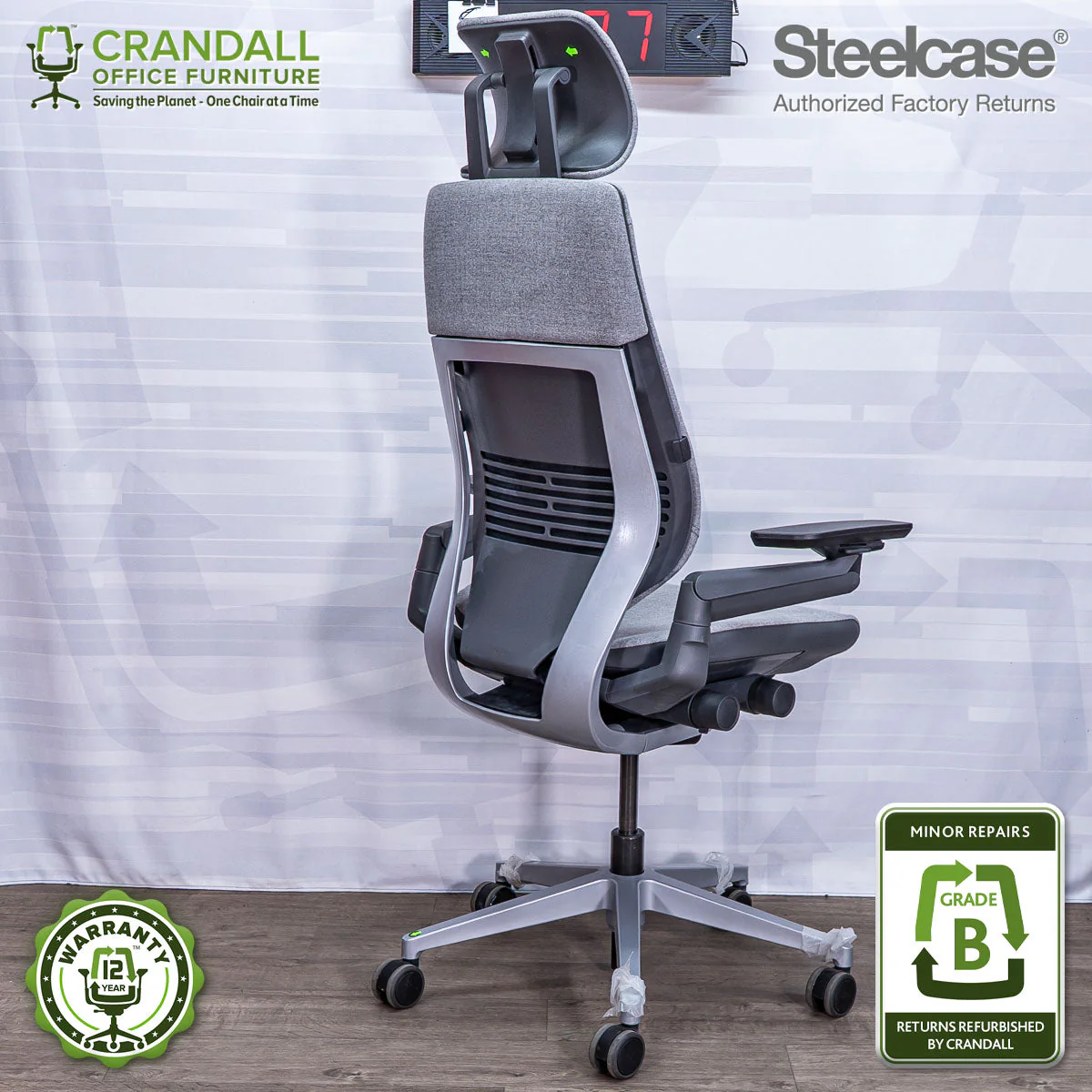 S-1527 - Steelcase Gesture  - Grade B - Image 2