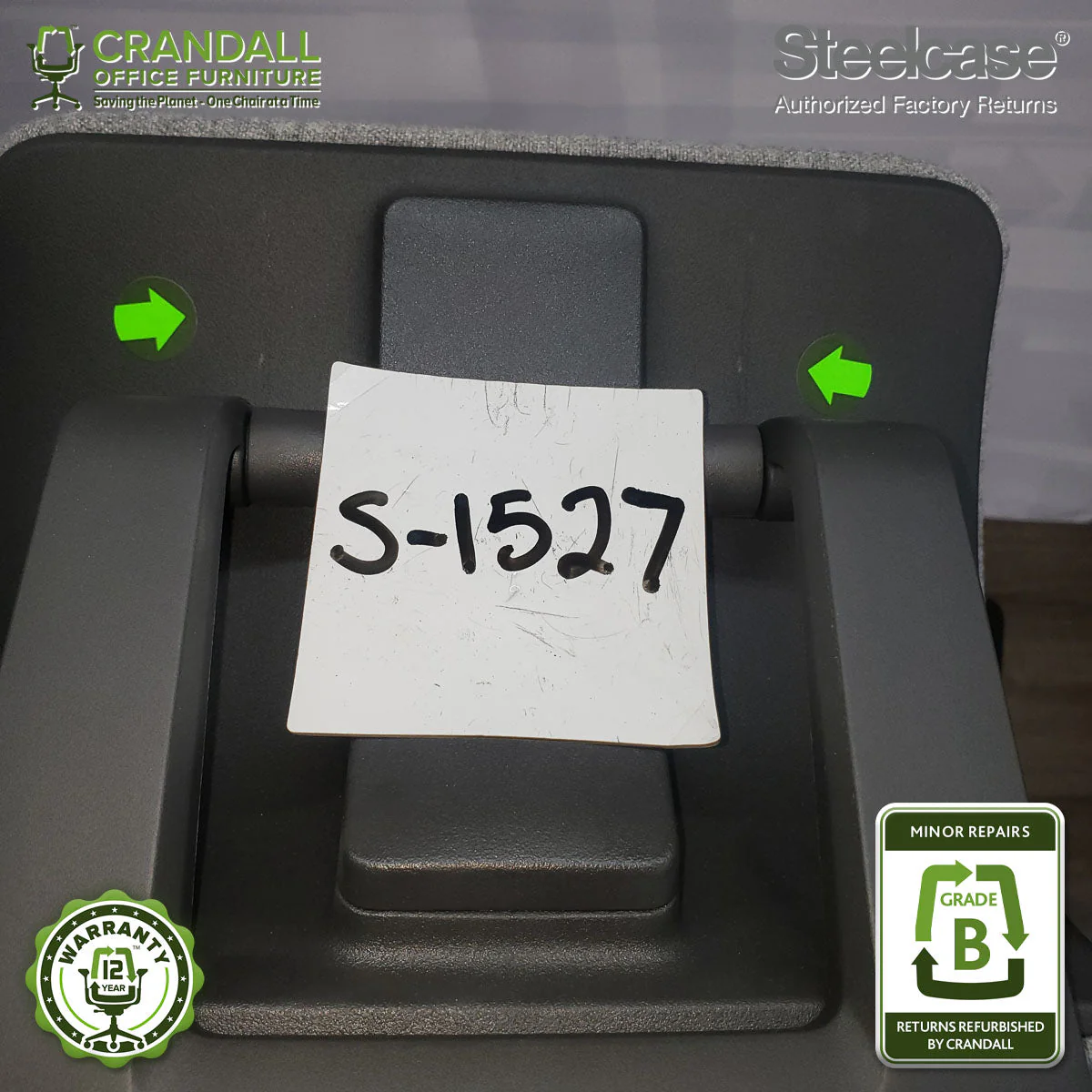 S-1527 - Steelcase Gesture  - Grade B - Image 3