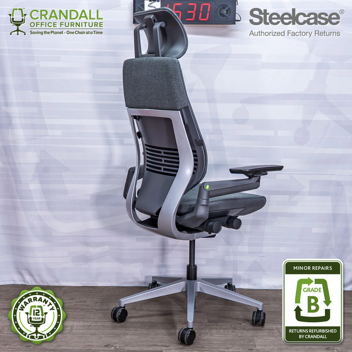 S-1530 - Steelcase Gesture  - Grade B - Image 2