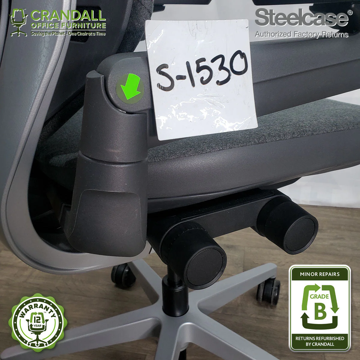 S-1530 - Steelcase Gesture  - Grade B - Image 3