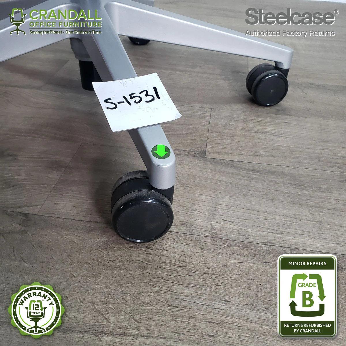 S-1531 - Steelcase Gesture  - Grade B - Image 3