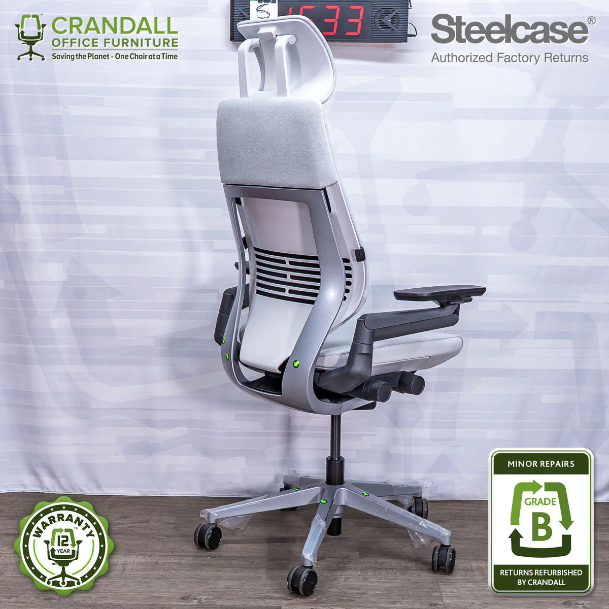 S-1533 - Steelcase Gesture  - Grade B - Image 2