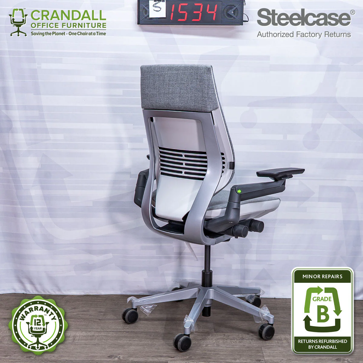 S-1534 - Steelcase Gesture  - Grade B - Image 2