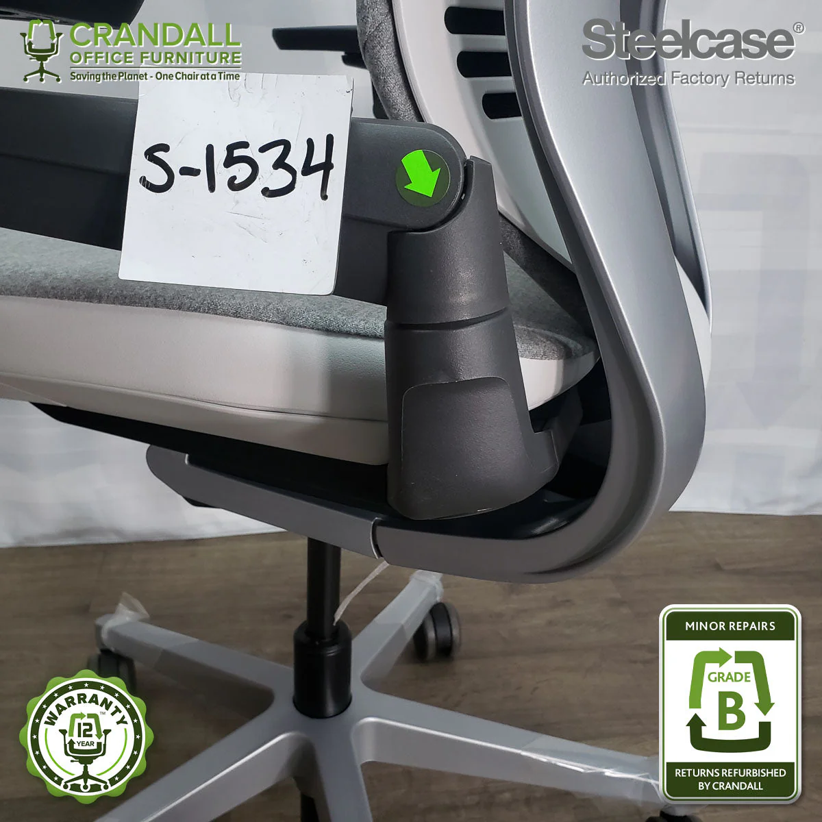 S-1534 - Steelcase Gesture  - Grade B - Image 3