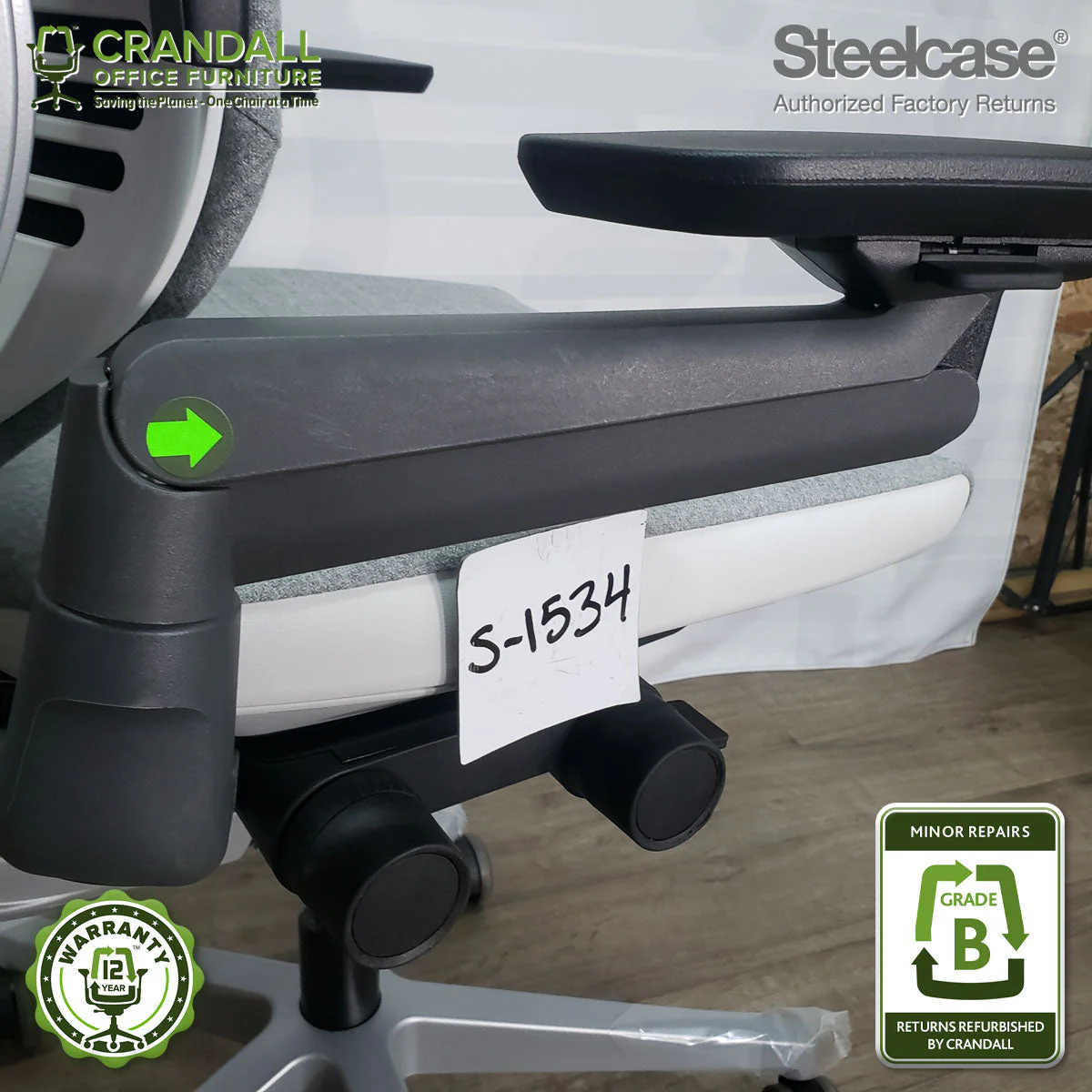 S-1534 - Steelcase Gesture  - Grade B - Image 4