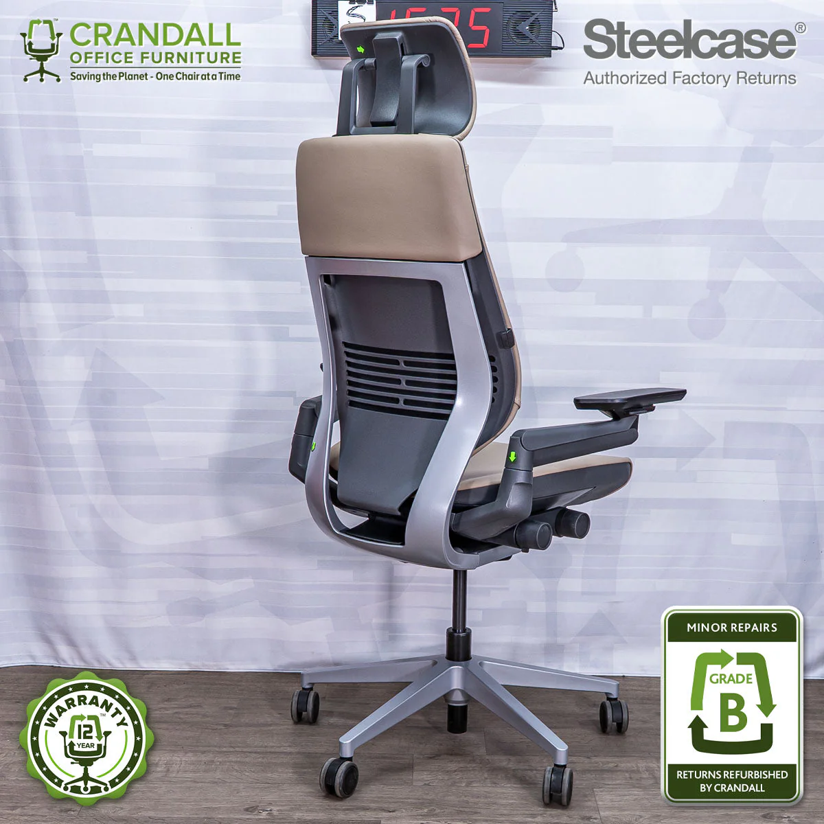 S-1535 - Steelcase Gesture  - Grade B - Image 2