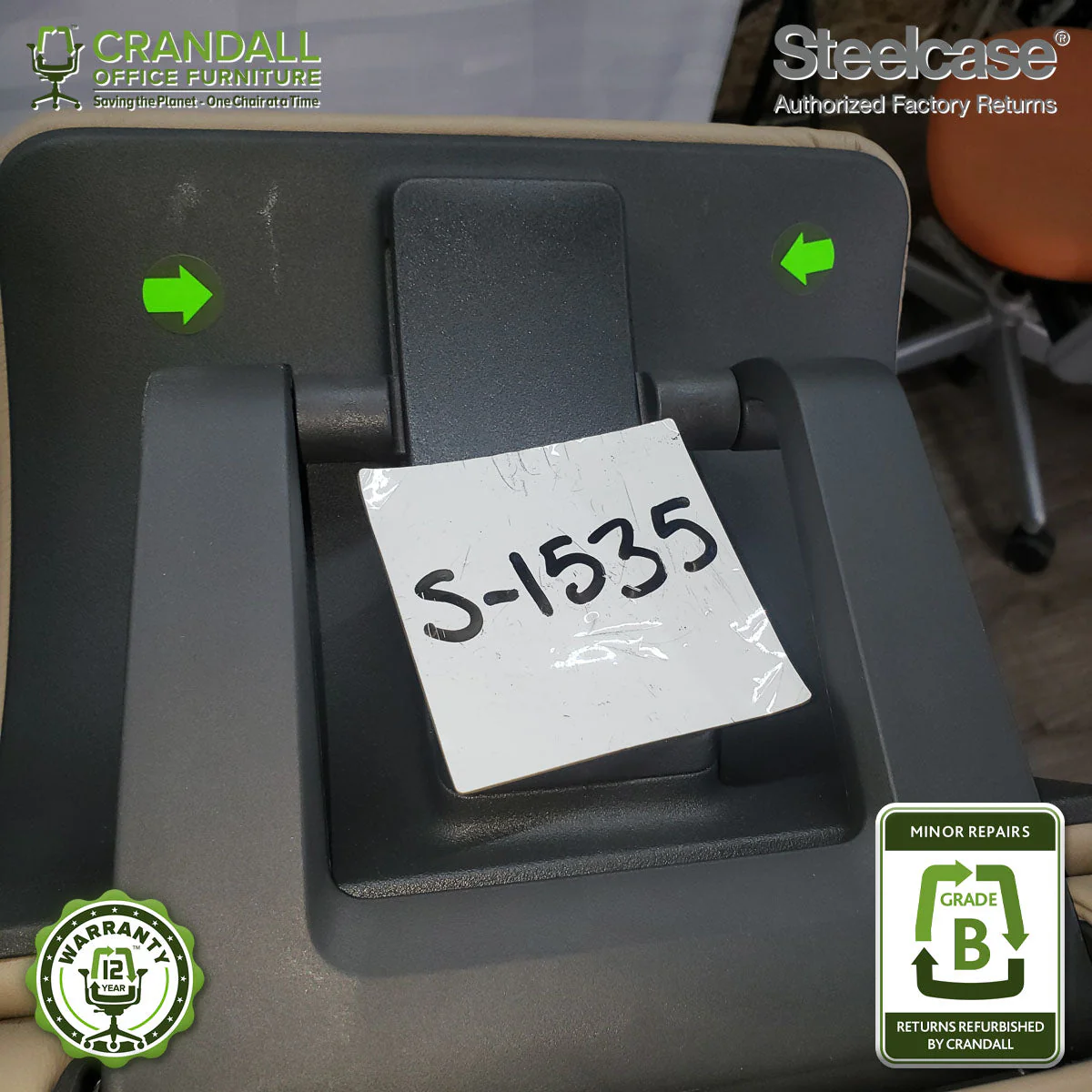 S-1535 - Steelcase Gesture  - Grade B - Image 4