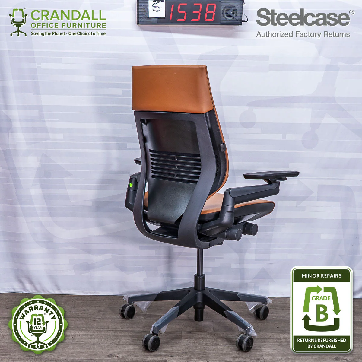 S-1538 - Steelcase Gesture  - Grade B - Image 2