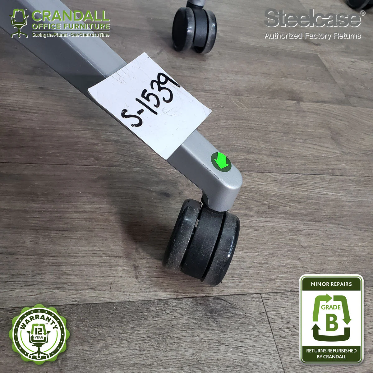 S-1539 - Steelcase Gesture  - Grade B - Image 3