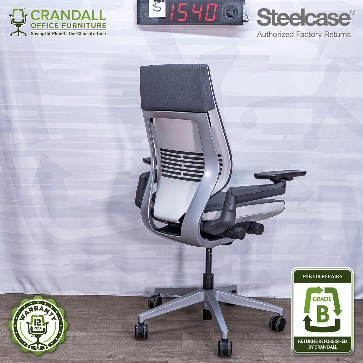 S-1540 - Steelcase Gesture  - Grade B - Image 2