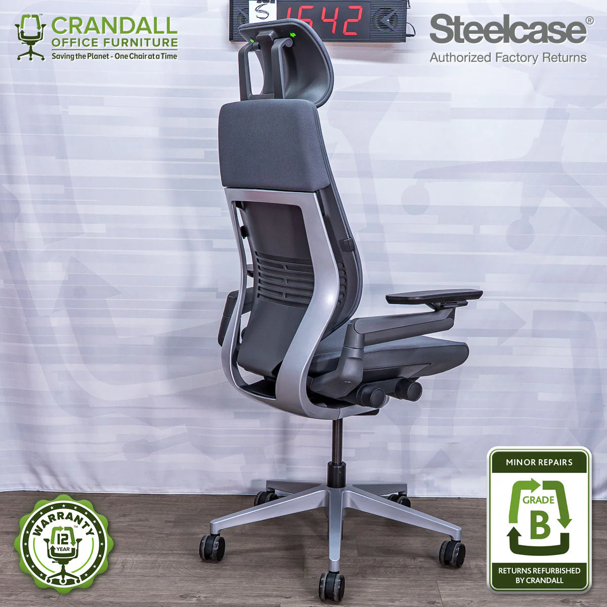 S-1542 - Steelcase Gesture  - Grade B - Image 2
