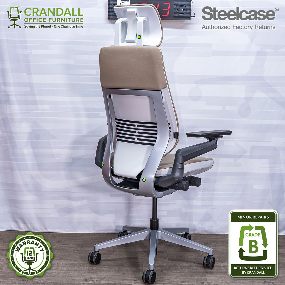 S-1543 - Steelcase Gesture  - Grade B - Image 2