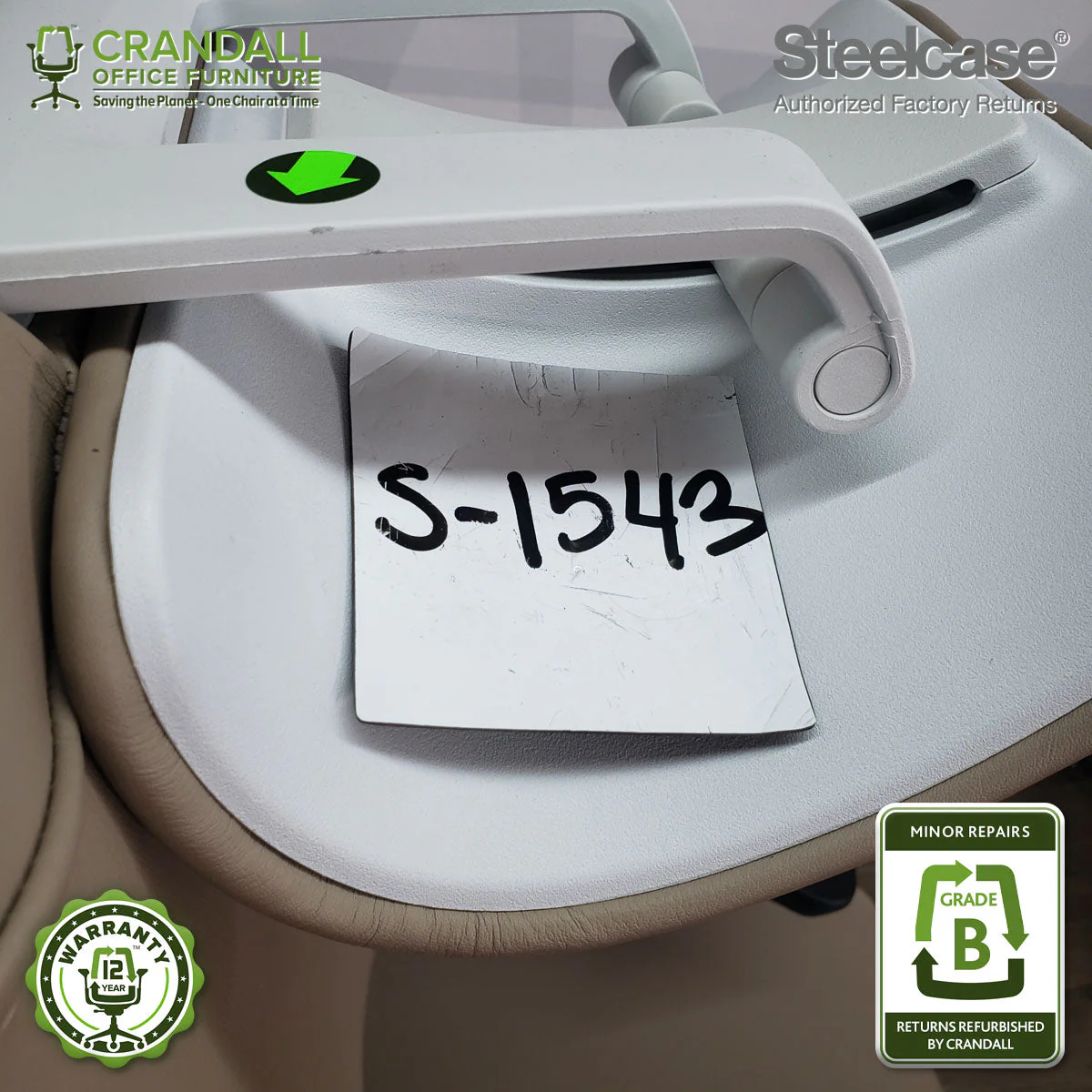 S-1543 - Steelcase Gesture  - Grade B - Image 3