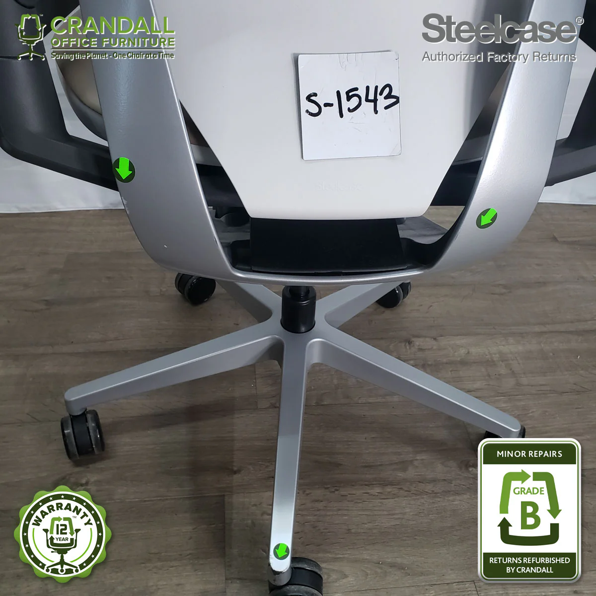 S-1543 - Steelcase Gesture  - Grade B - Image 4