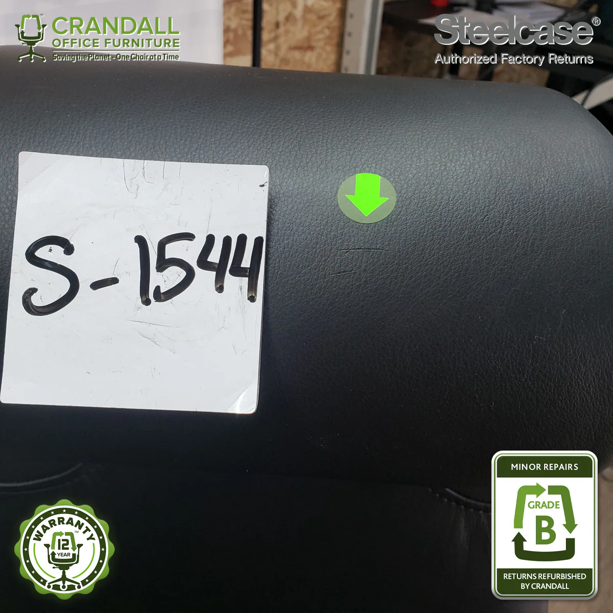 S-1544 - Steelcase Gesture  - Grade B - Image 3