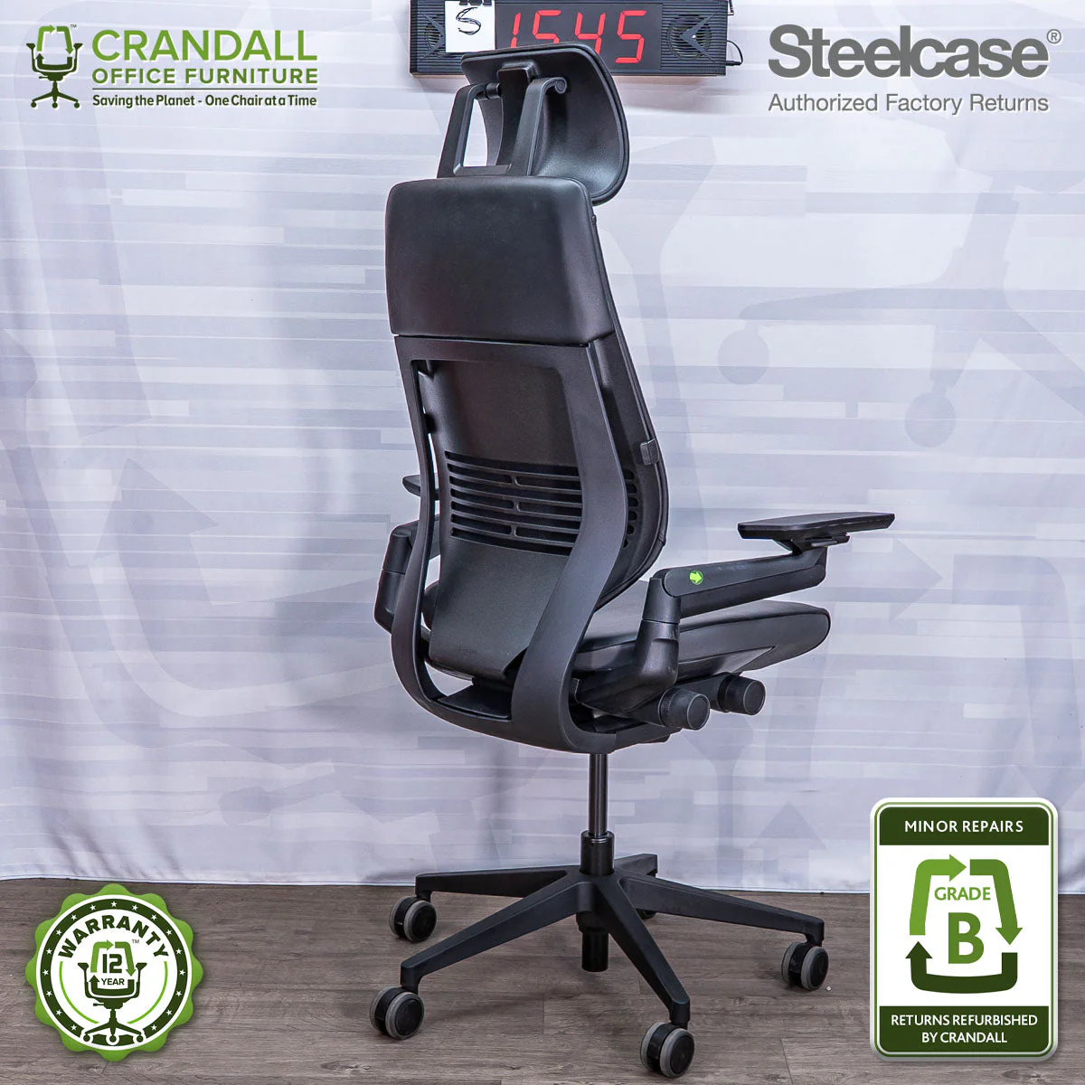 S-1545 - Steelcase Gesture  - Grade B - Image 2