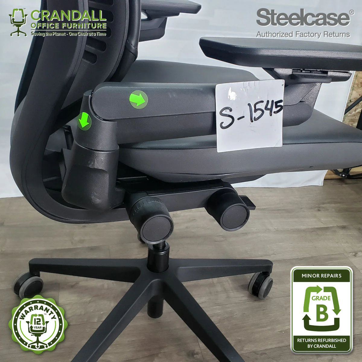 S-1545 - Steelcase Gesture  - Grade B - Image 3