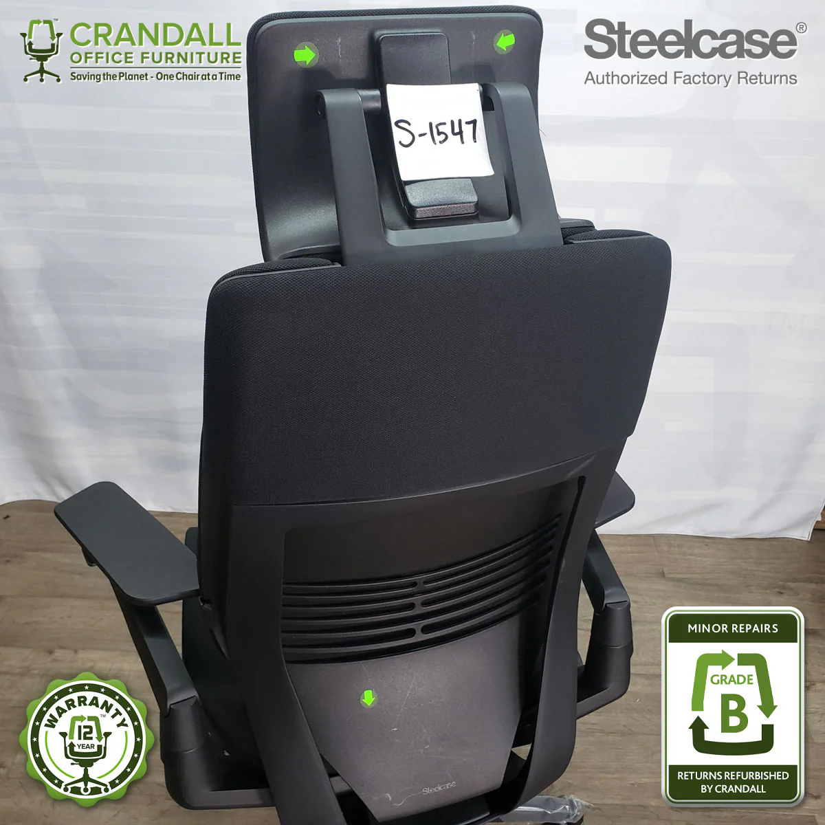 S-1547 - Steelcase Gesture  - Grade B - Image 3