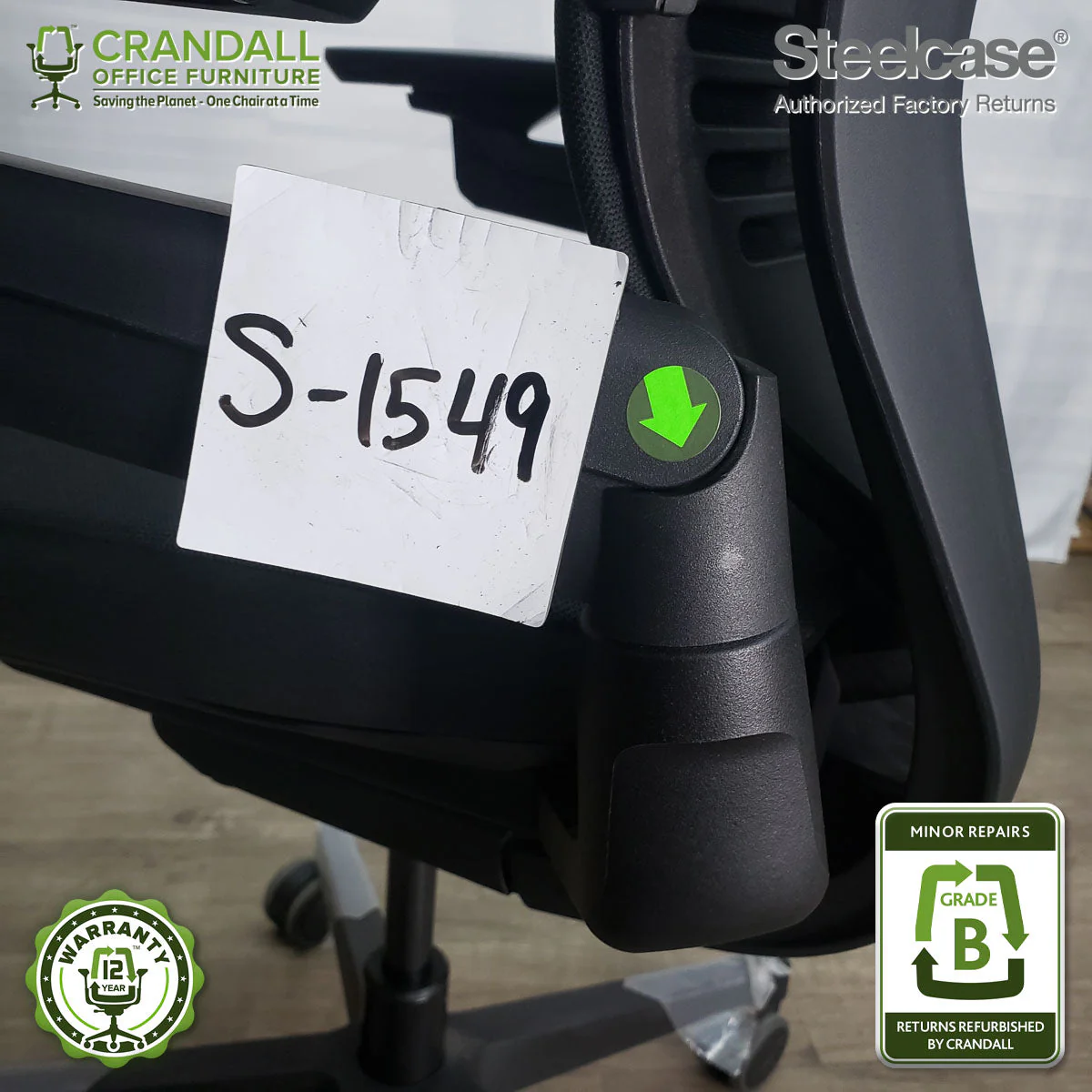 S-1549 - Steelcase Gesture  - Grade B - Image 3