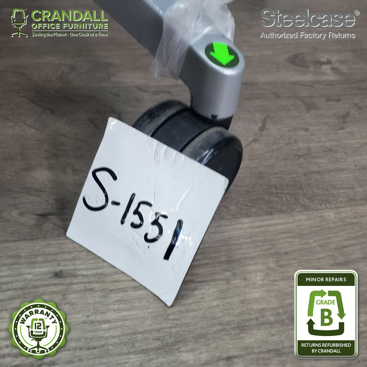 S-1551 - Steelcase Gesture  - Grade B - Image 3