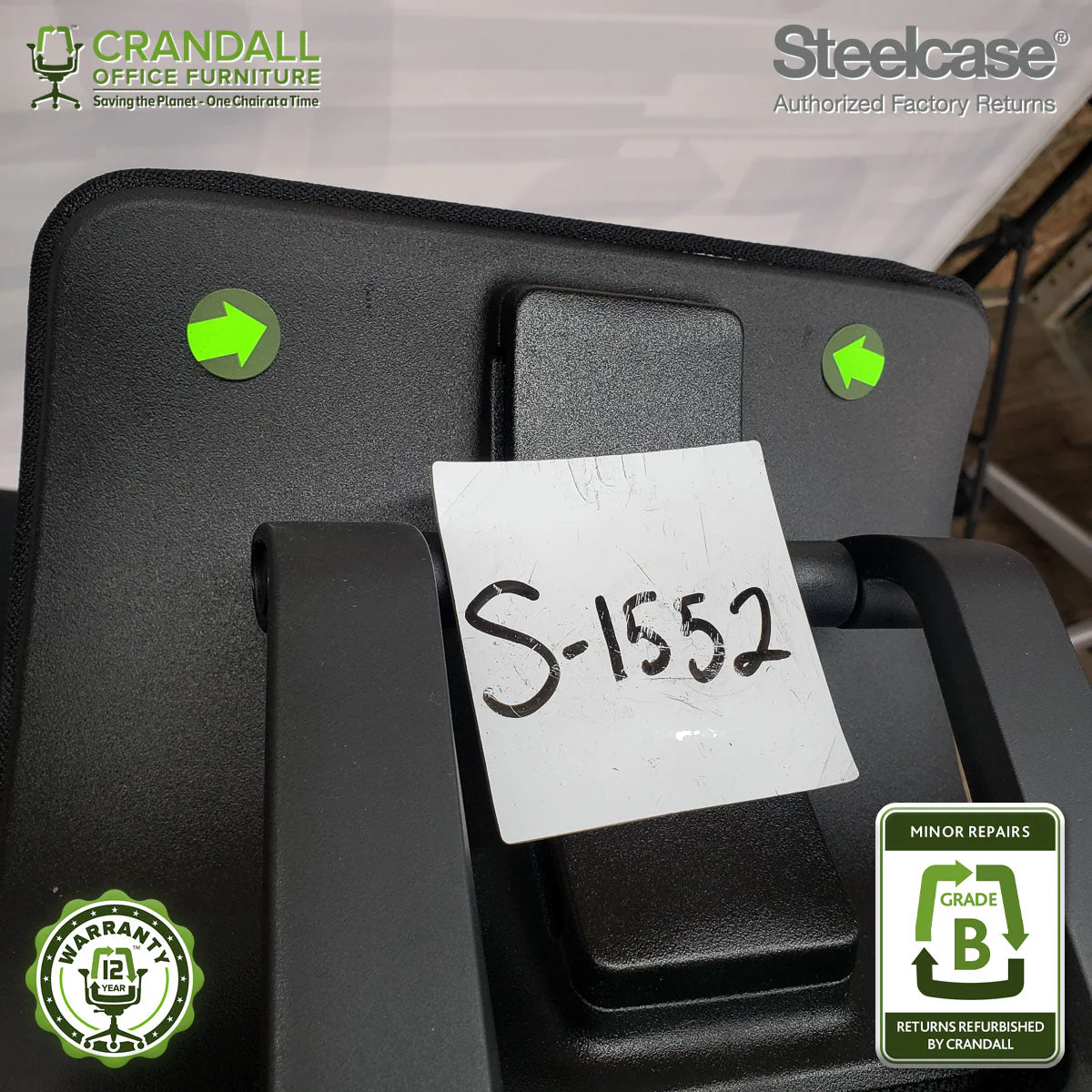 S-1552 - Steelcase Gesture  - Grade B - Image 3