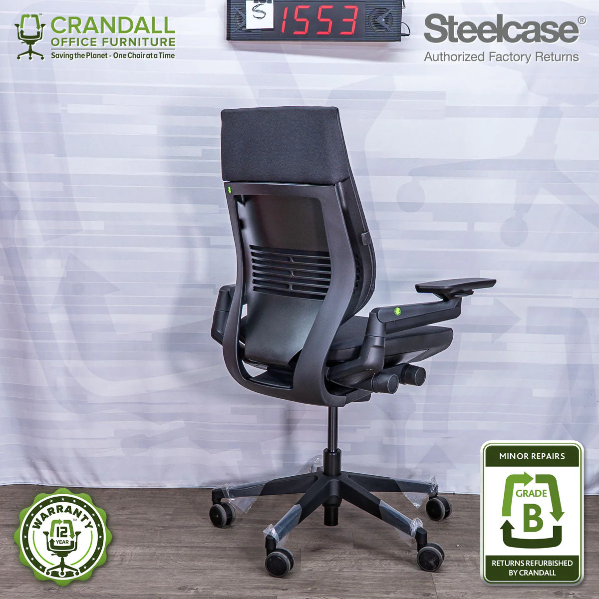 S-1553 - Steelcase Gesture  - Grade B - Image 2