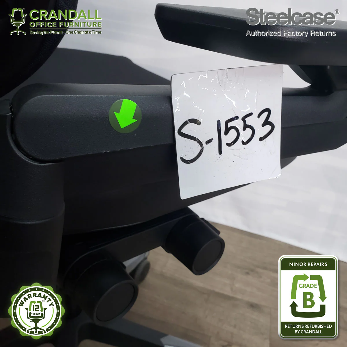 S-1553 - Steelcase Gesture  - Grade B - Image 4